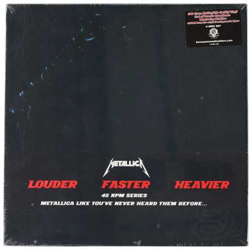 METALLICA - 'METALLICA' LP BOXSET, USA 2010 WHITE VINYL - SEALED COPY - 50 COPIES ONLY