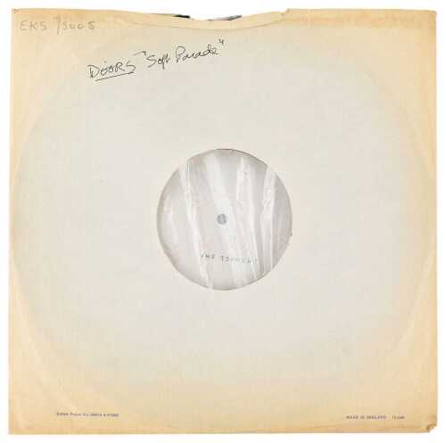 THE DOORS - 'THE SOFT PARADE' LP - UK 1969 TEST PRESSING
