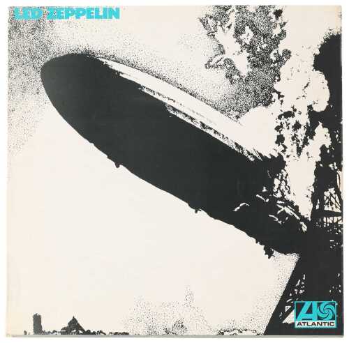 LED ZEPPELIN - LED ZEPPELIN 'I' LP (ORIGINAL UK 'TURQUOISE' LETTERING/SUPERHYPE COPY - ATLANTIC 588171)